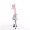 Pleaser - FLAMINGO827RS Sandale à bride à la cheville, Pole dance chaussures - Rose/Transparent Product image